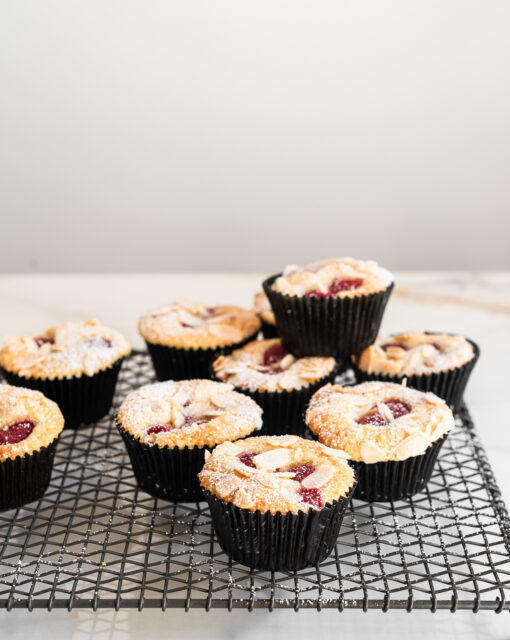 Raspberry and White Chocolate Muffins