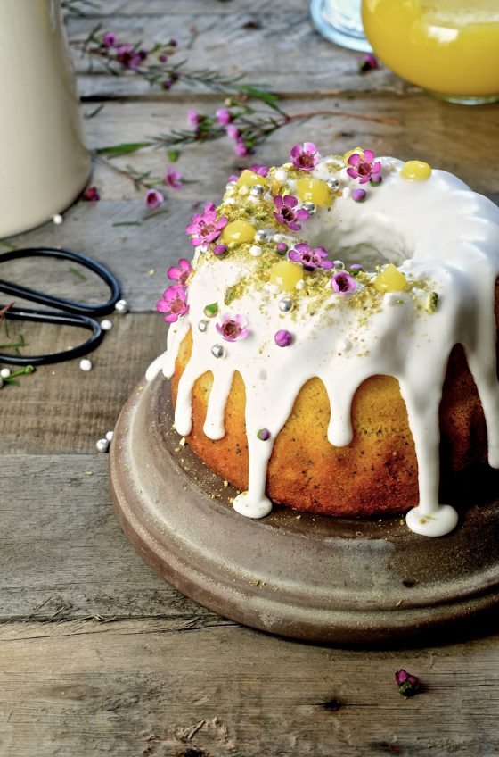 Lemon curd poppy seed Bundt | Bibbyskitchen cake recipes