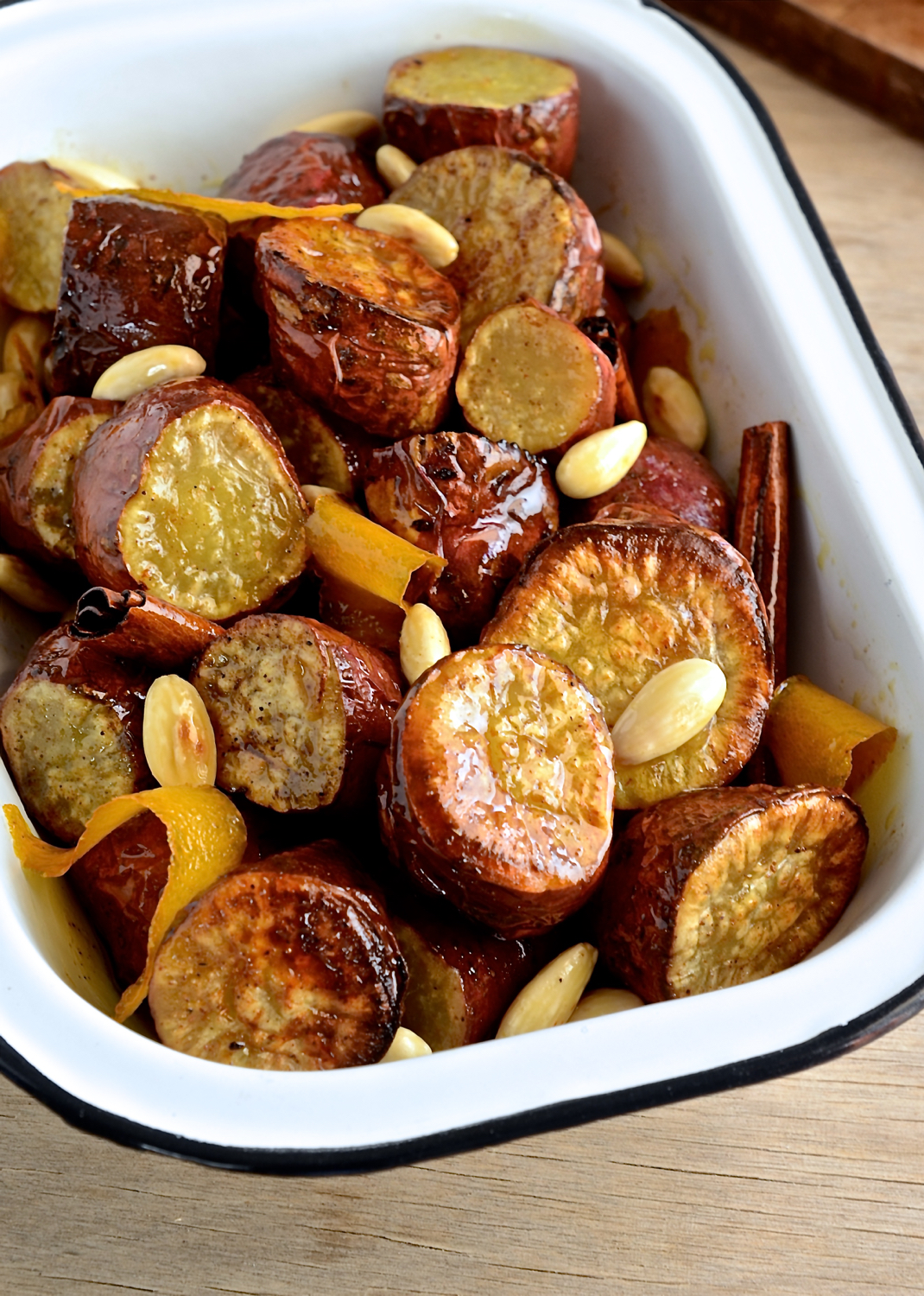 Honey roasted sweet potatoes | Bibbyskitchen recipes | Local favourites