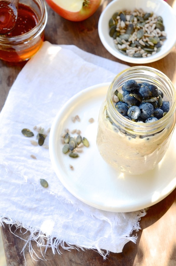 Creamy Overnight Bircher muesli | Healthy breakfast recipes