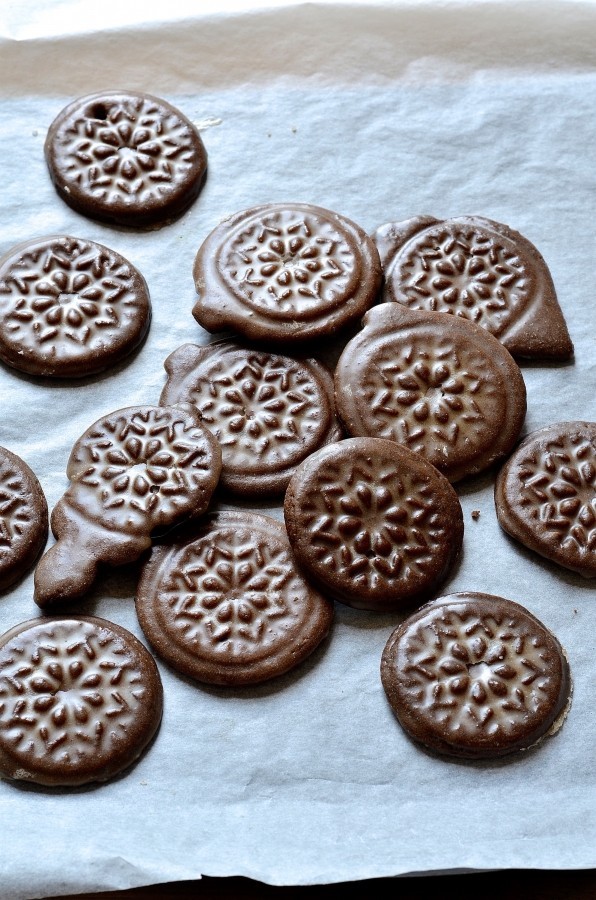 Soft Gingerbread Tile Cookies From Sweet Baking Recipes