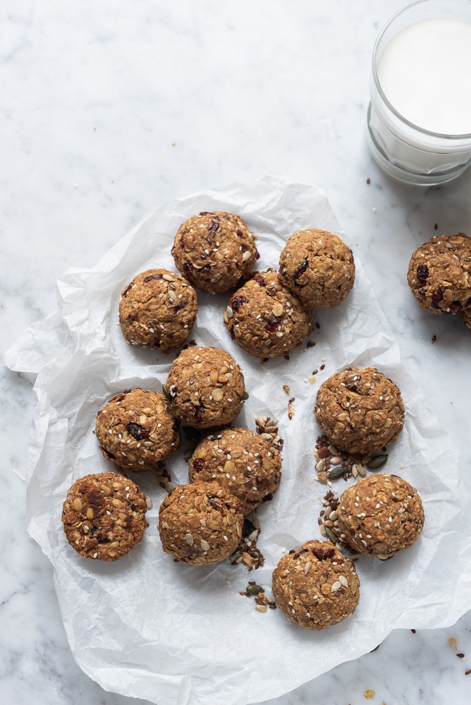 Tahini breakfast cookies | Bibbyskitchen Recipes | Vegan cookies