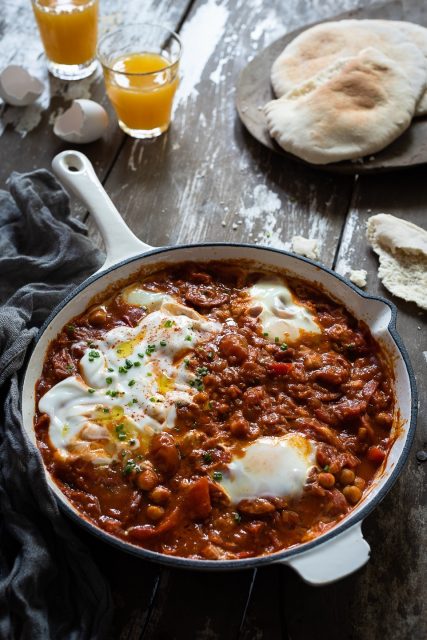 Chorizo And Chickpea Shakshuka | Bibby's Kitchen At 36