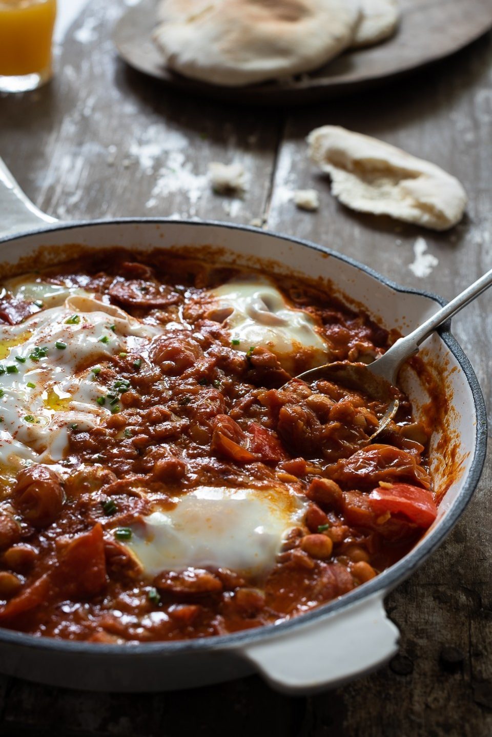 Chorizo And Chickpea Shakshuka | Bibby's Kitchen At 36