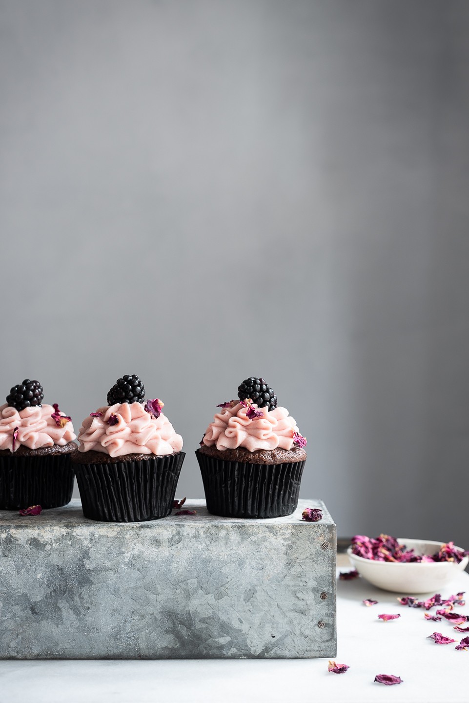 Frilled Devil S Food Cupcakes Bibby S Kitchen Recipes Baking