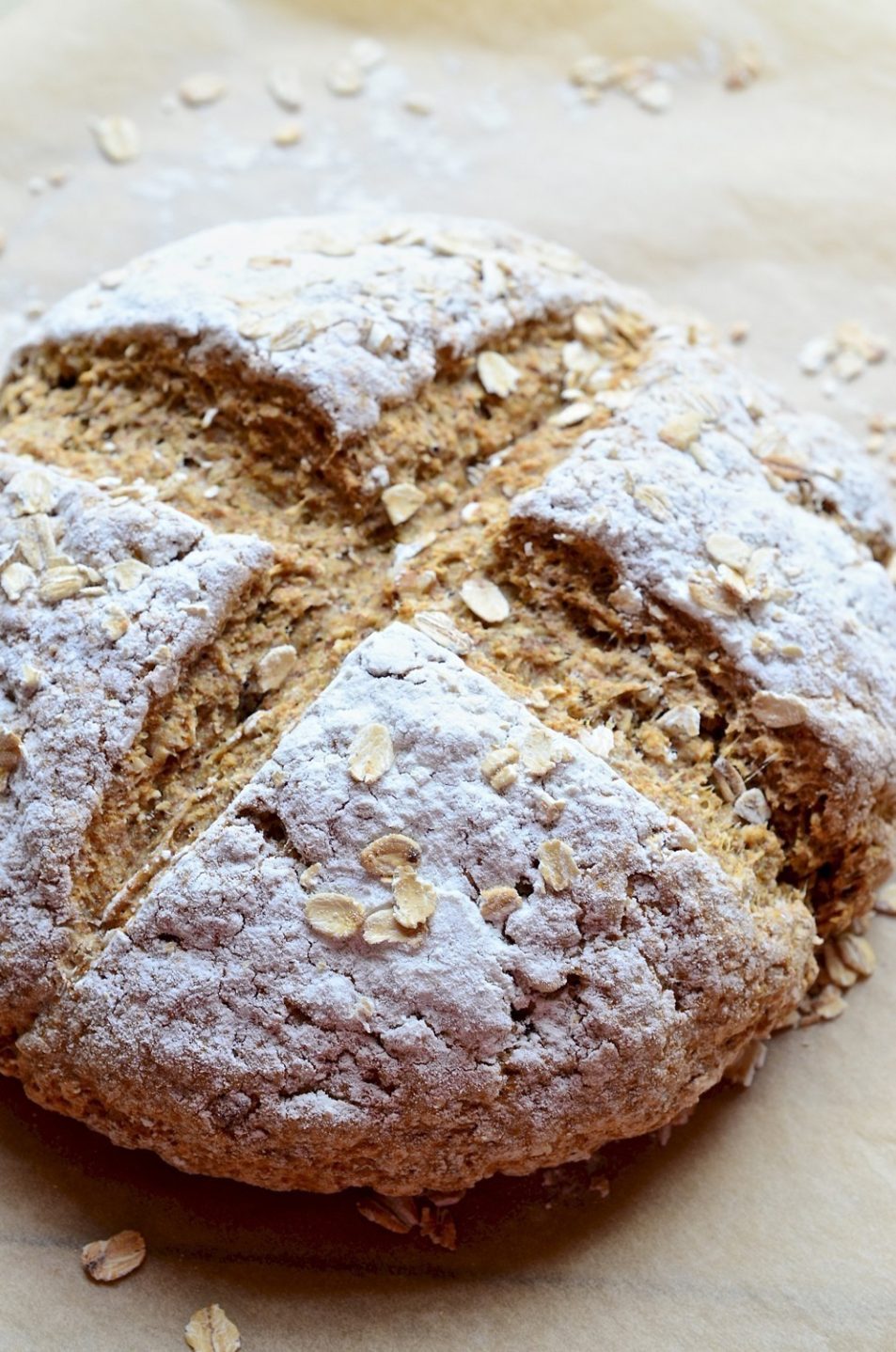 Irish Soda Bread with Walnuts | Bibbyskitchen recipes | Bread recipes