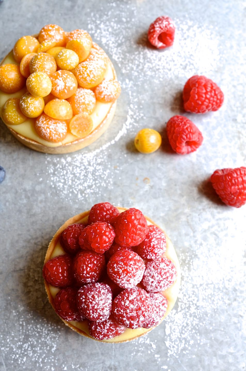 Crème pâtissière summer berry tarts | Bibbyskitchen recipes