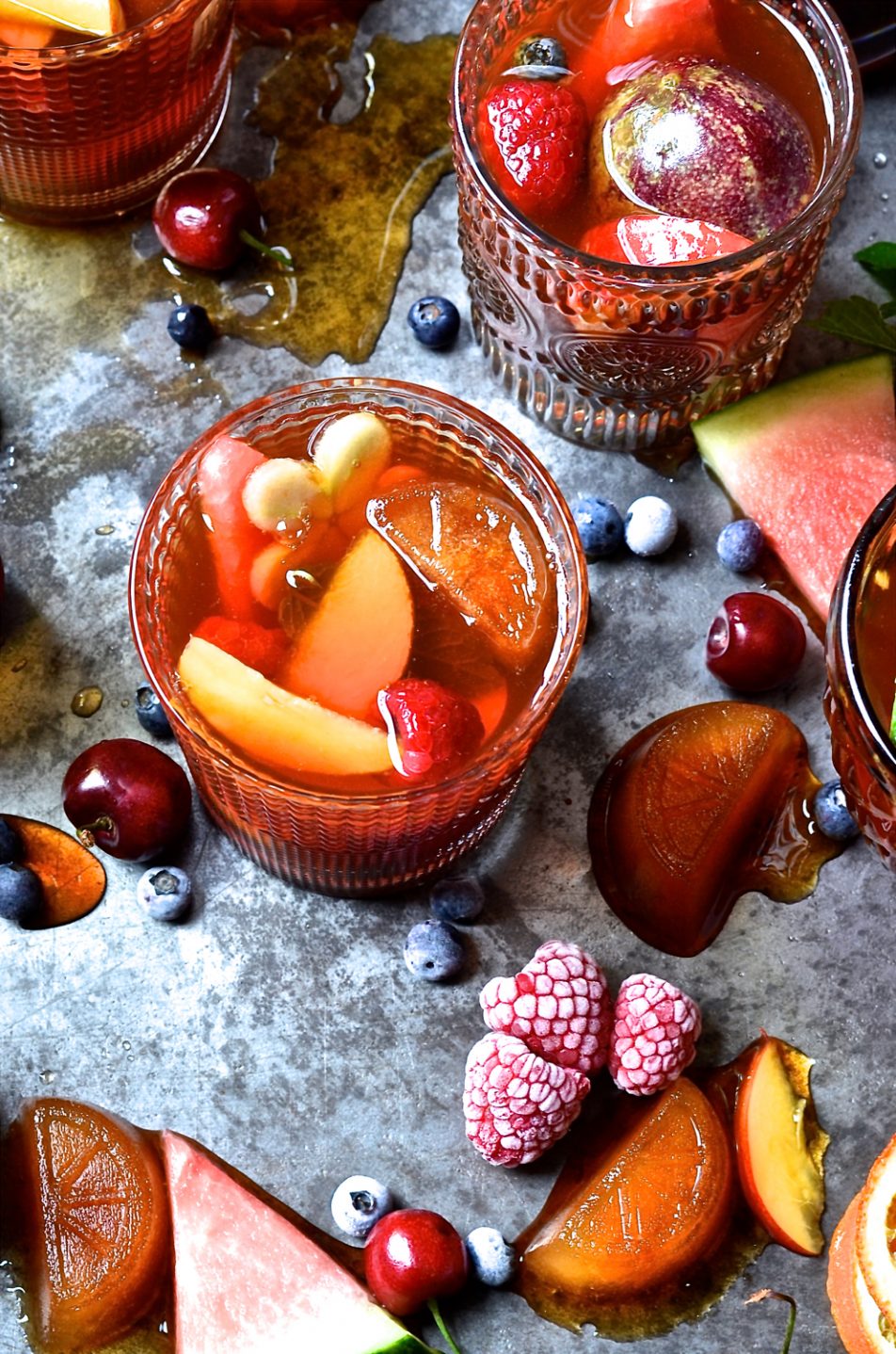 Mocktail rooibos sangria | Bibby's Kitchen recipes | South African