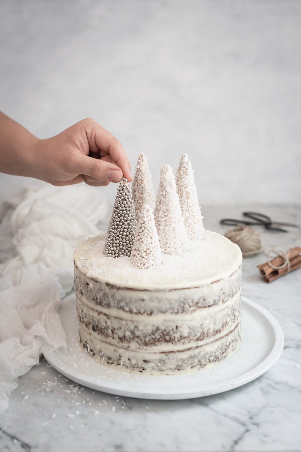 Christmas Tree Cake - Preppy Kitchen
