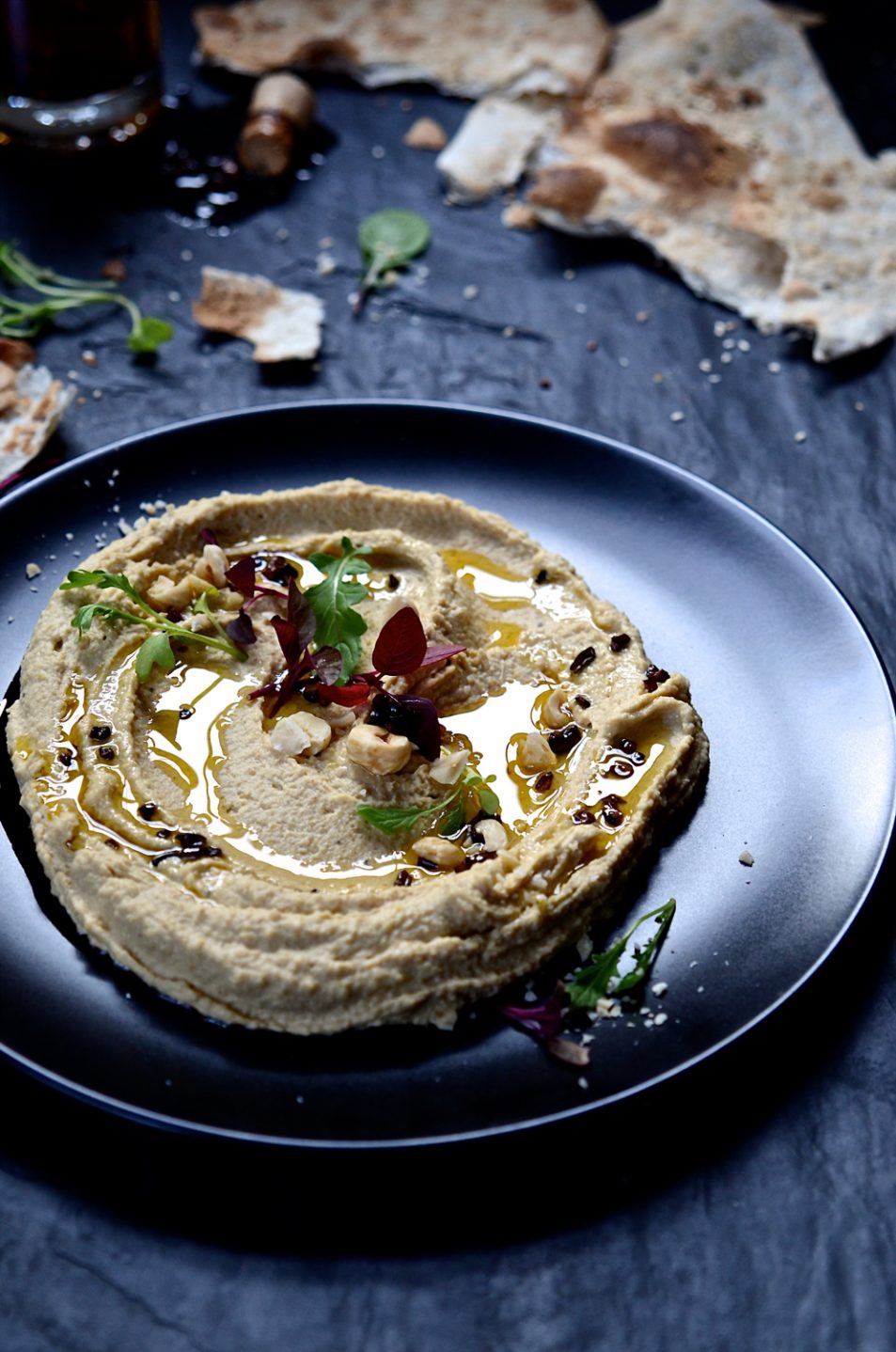 Roasted peanut hummus | Bibbyskitchen recipes | Vegan recipes