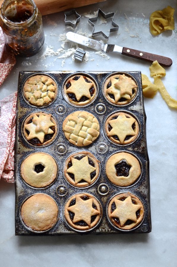 Cookie cutter mince pies | Bibby's kitchen Christmas baking