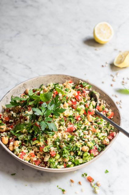 Tabbouleh bulgur wheat salad | Bibby's Kitchen recipes