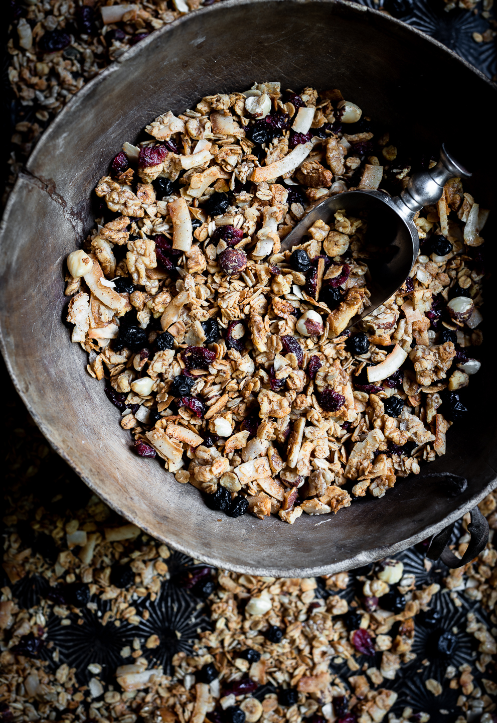 Everyday nut and honey granola | Bibbyskitchen recipes | Breakfast